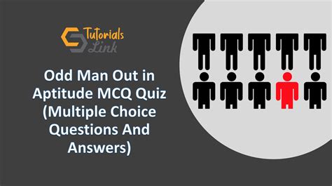 Odd Man Out MCQ [Free PDF] .